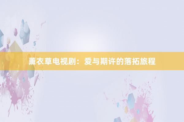 薰衣草电视剧：爱与期许的落拓旅程